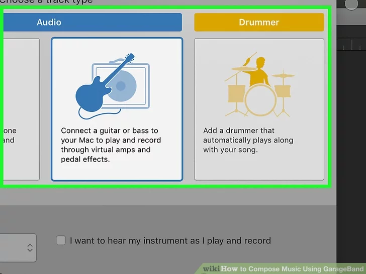 How to play an instrument on garageband mac free